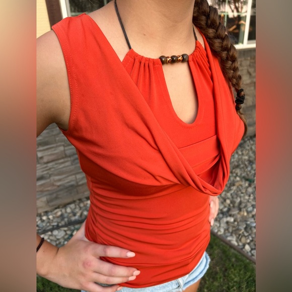 Y2K / 90s Sleeveless Top (Small) - Picture 2 of 5